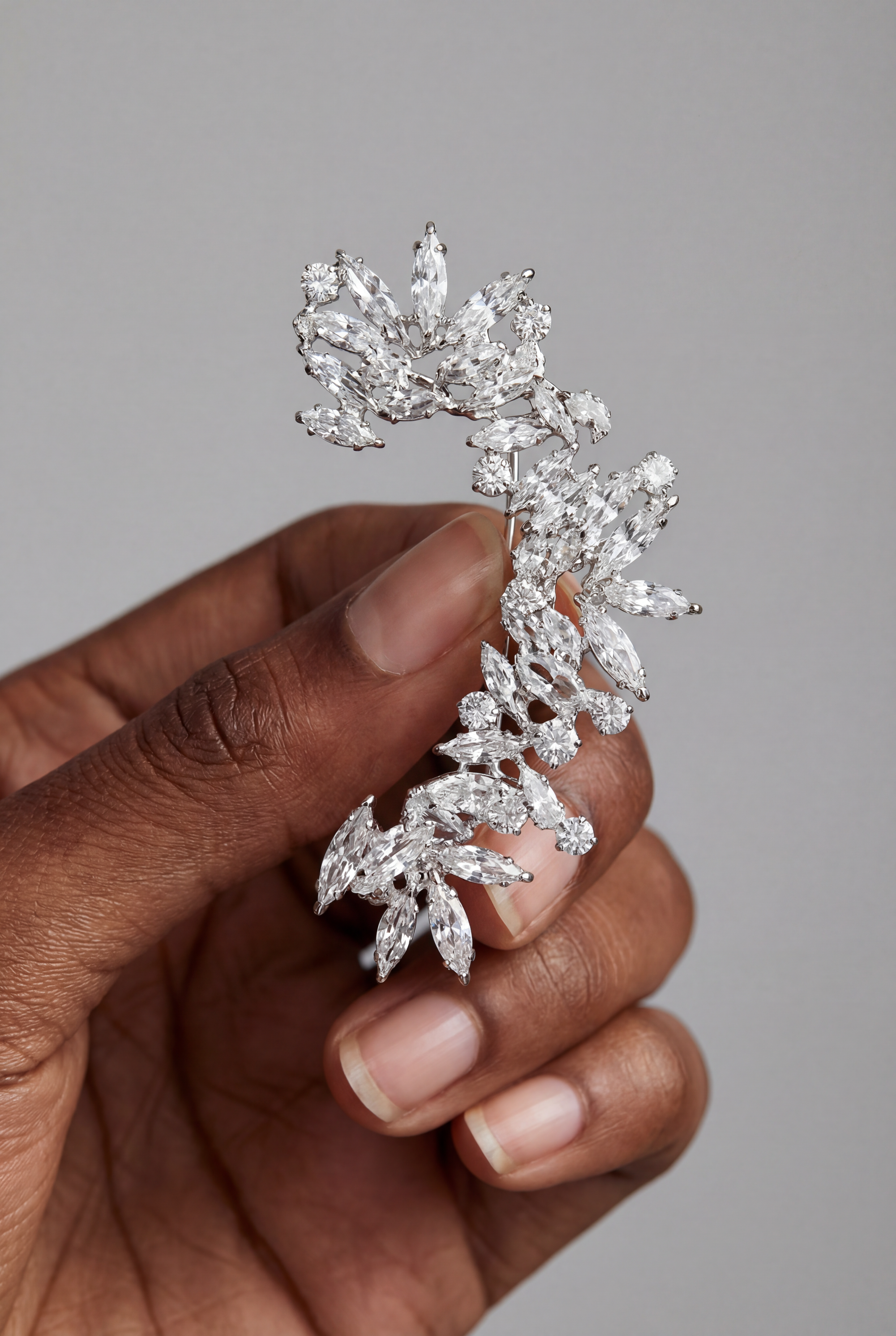 Rhinestone Ear Cuff — 5